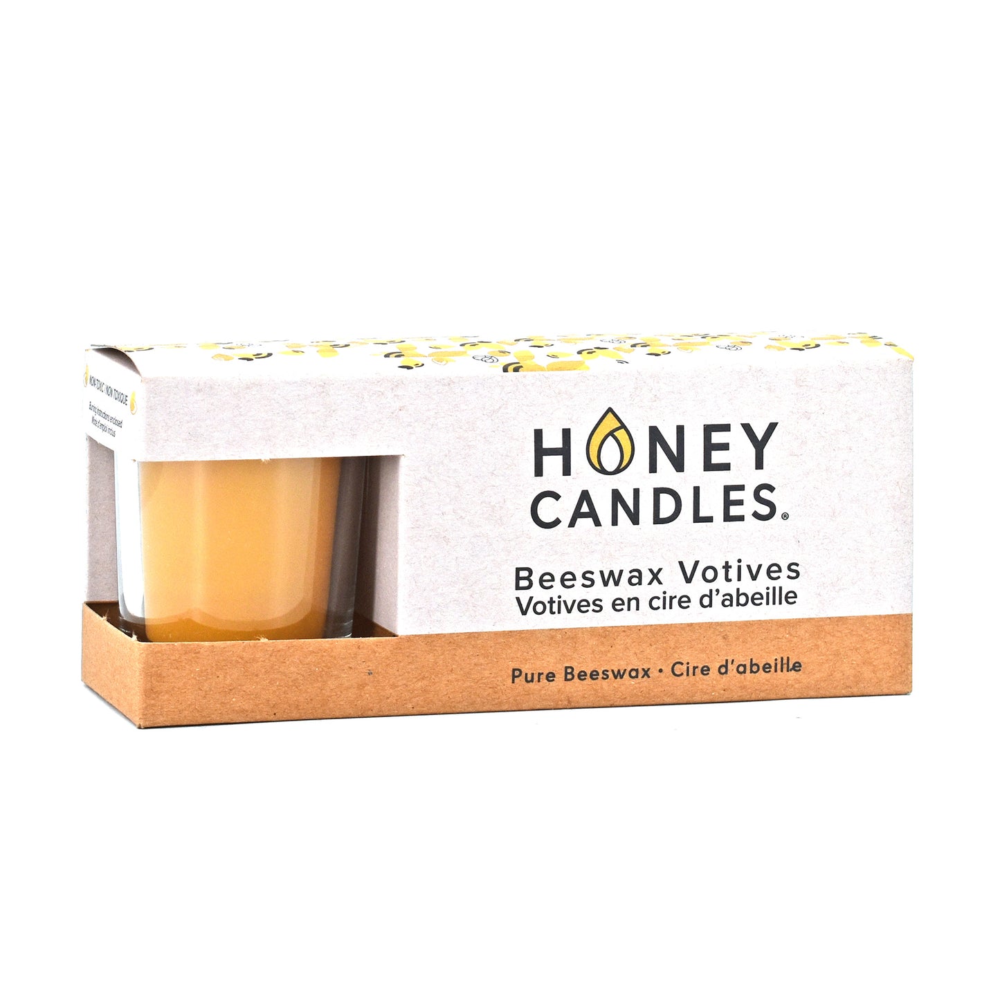 Natural Beeswax Votive Candle