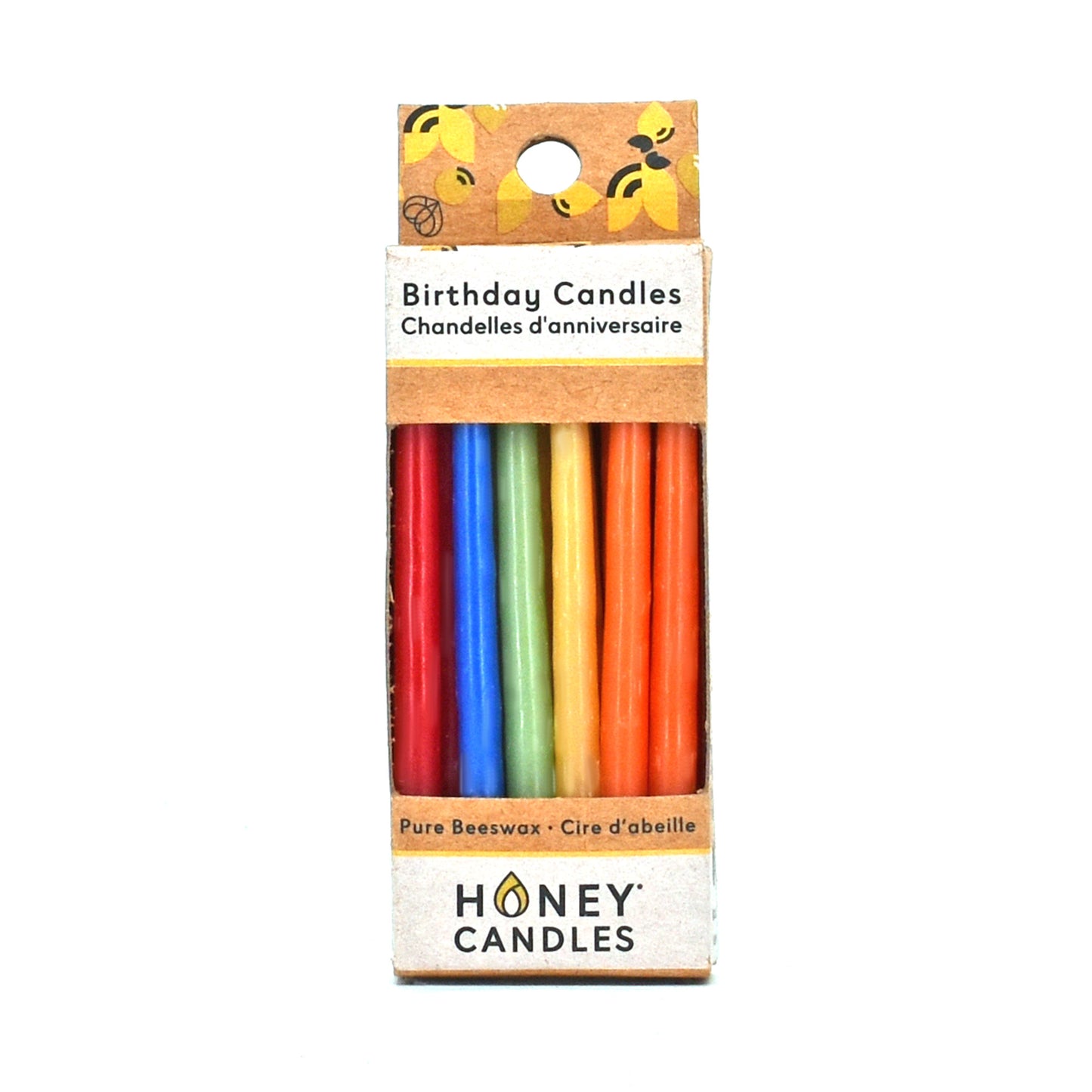 Beeswax Birthday Candles - Royal