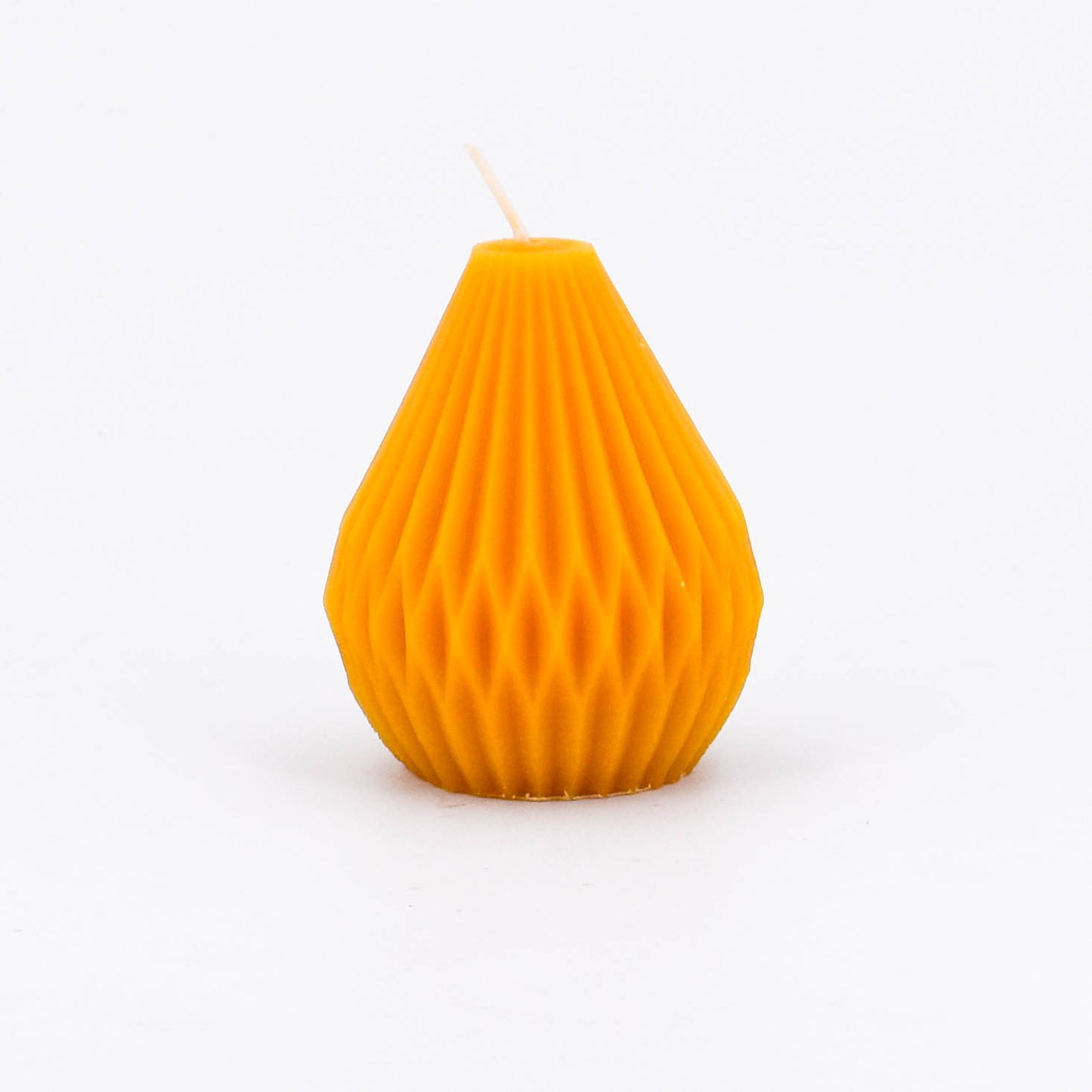 Natural Beeswax Raindrop Candle