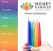 7 Pack of Beeswax Chakra Candlesticks