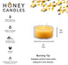 Rectangle 6 Pack of Natural Beeswax Tealight Candles