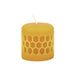 Natural Beeswax Lattice Pillar