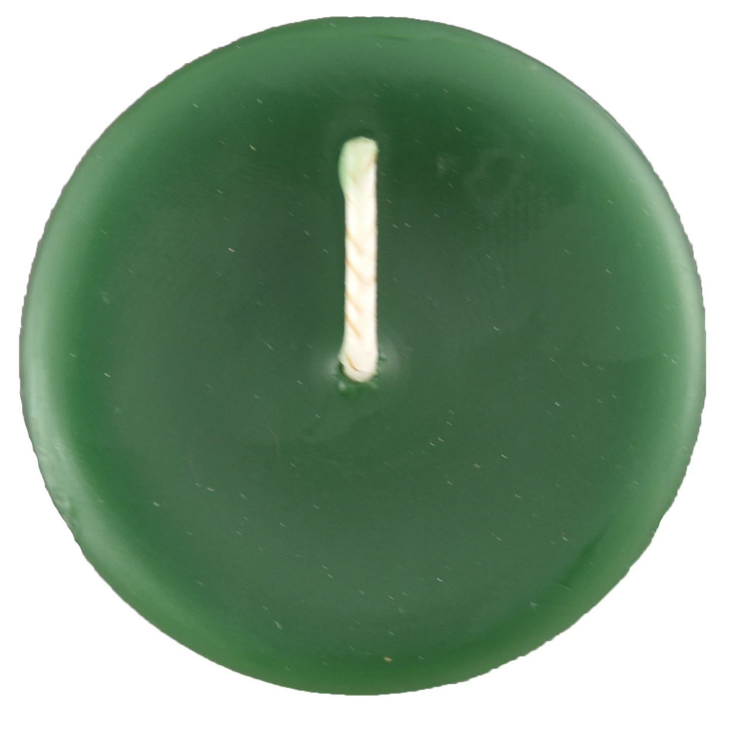 Forest Green Beeswax Votive Candle