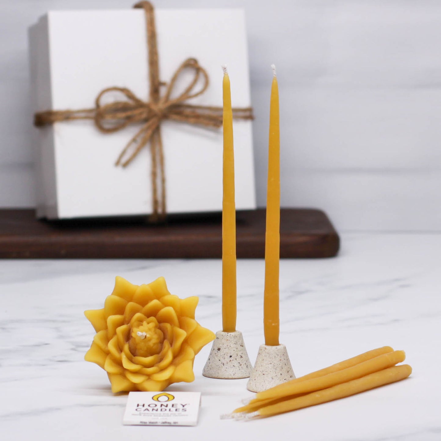 Canadian Handcrafted x Honey Candles Meditation Set