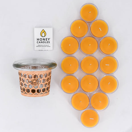 Lantern Cozies x Honey Candles Bee Gift Set