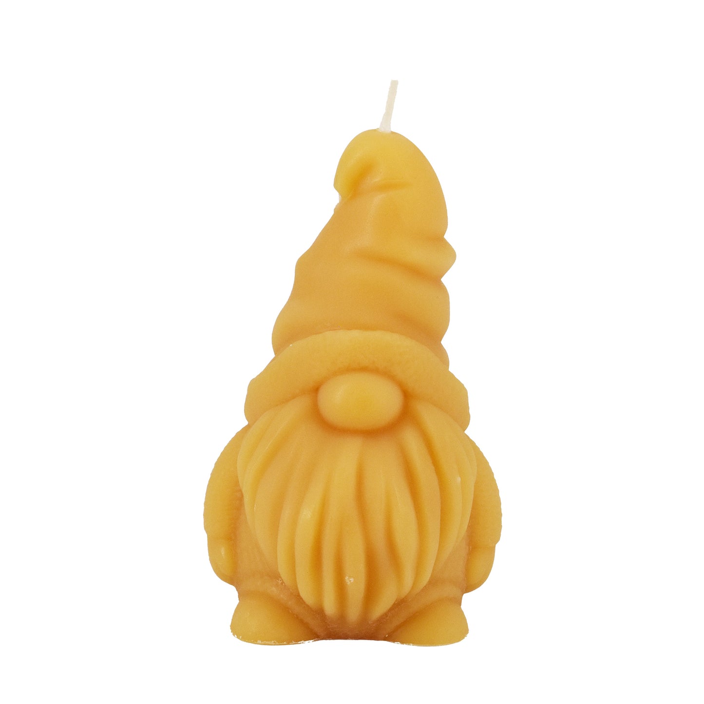 "Buzzle" Natural Beeswax Gnome Candle