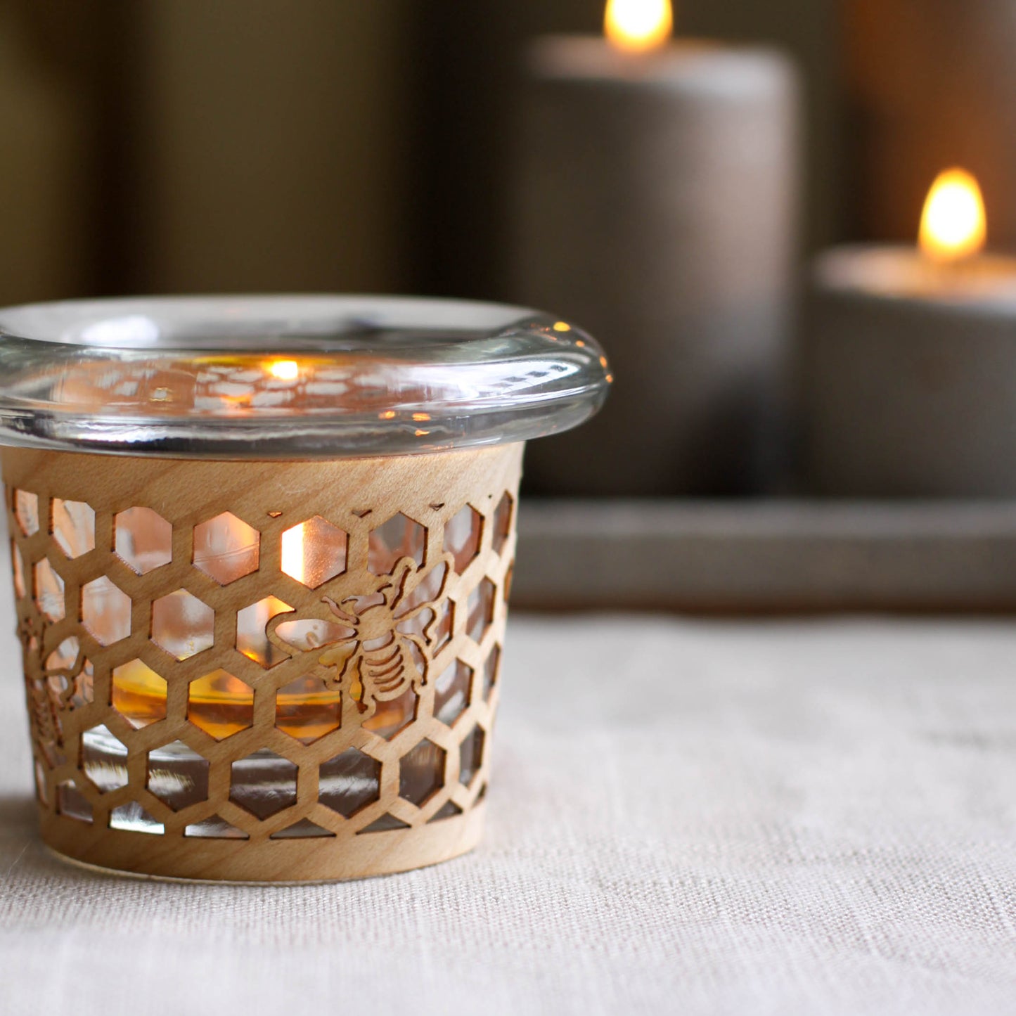 Lantern Cozies x Honey Candles Bee Gift Set