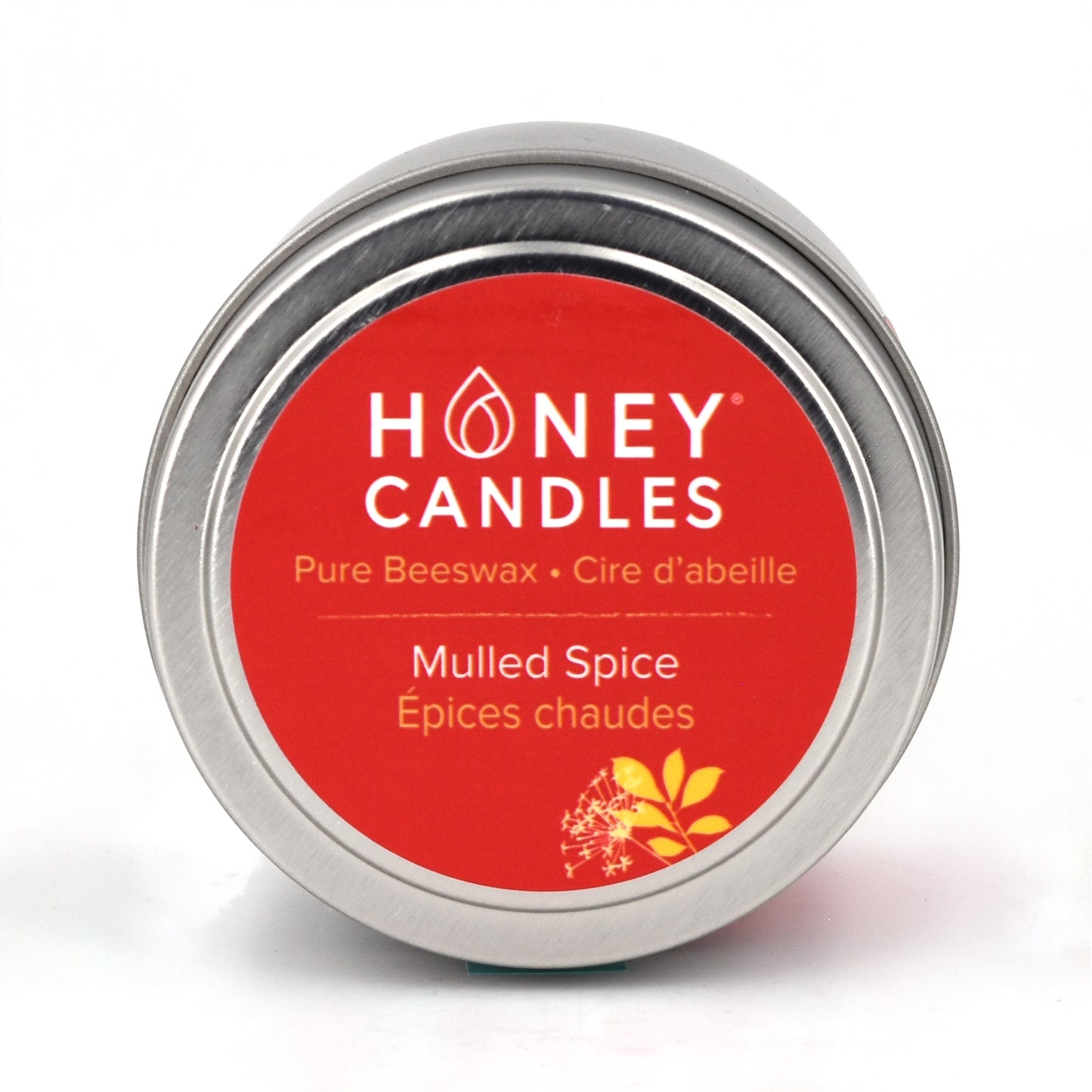Mulled Spice Beeswax Candle Tin