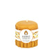 Natural Beeswax Heritage Drip Pillar Candle