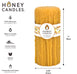 Natural Beeswax Heritage Drip Pillar Candle