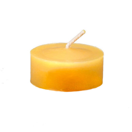 Natural Beeswax Tealight Candle - Refill