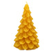 Natural Beeswax Yule Tree Candle