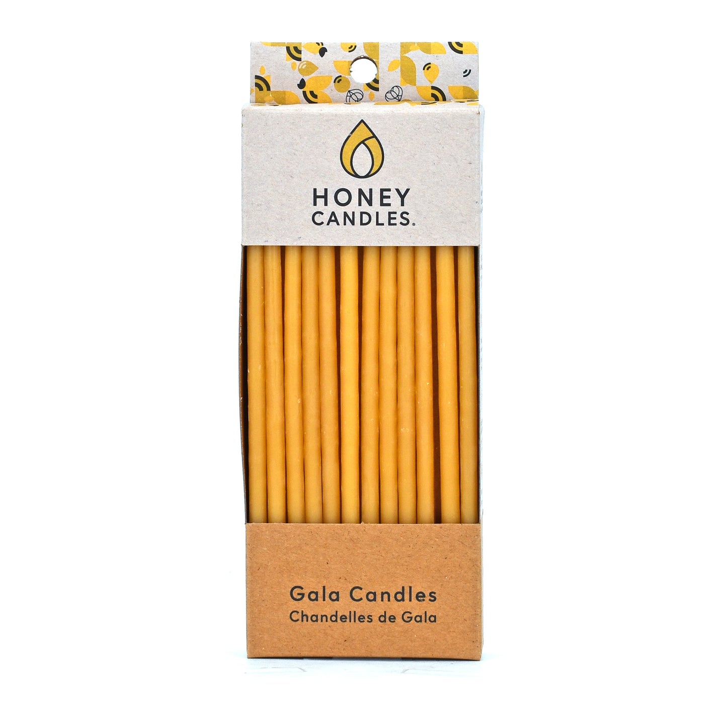 Beeswax Gala Candles - Natural