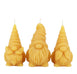 "Wilter" Natural Beeswax Gnome Candle
