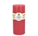 Round Paris Pink Beeswax Pillar Candle