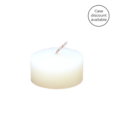 Pearl Beeswax Tealight Candle - Refill