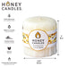 Pearl Beeswax Heritage Drip Pillar Candle