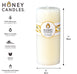 Round Pearl Beeswax Pillar Candle