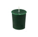 Forest Green Beeswax Votive Candle