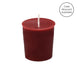 Burgundy Beeswax Votive Candle