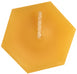 Hexagonal Natural Beeswax Votive Candle