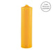 6 Inch Natural Beeswax Column Candle