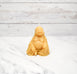 Natural Beeswax Laughing Buddha Candle