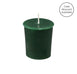 Forest Green Beeswax Votive Candle