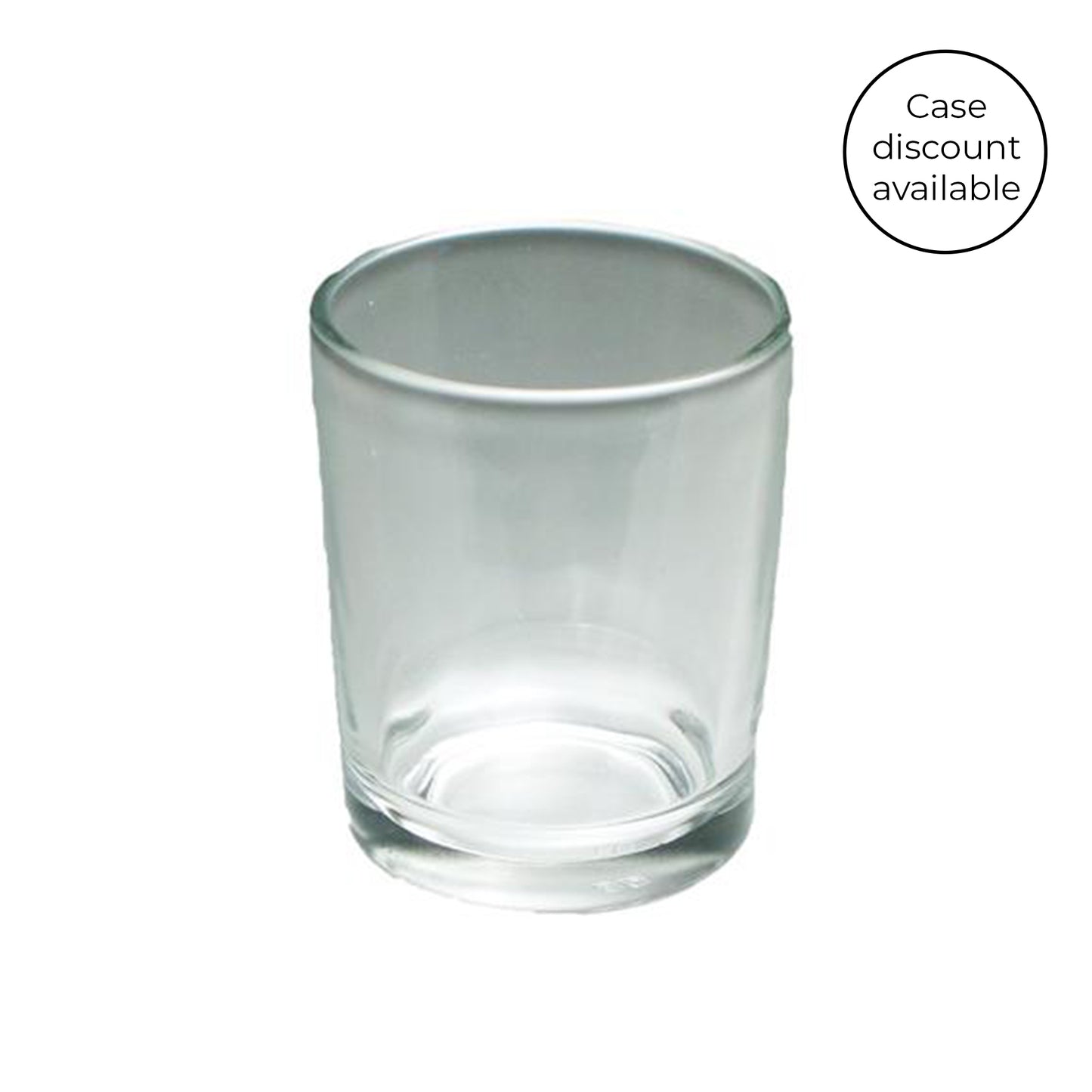 Clear Glass Votive Cup