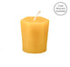 Hexagonal Natural Beeswax Votive Candle