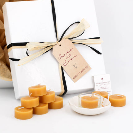 Brenda Lee X Honey Candles Beeswax Tealights Gift Set