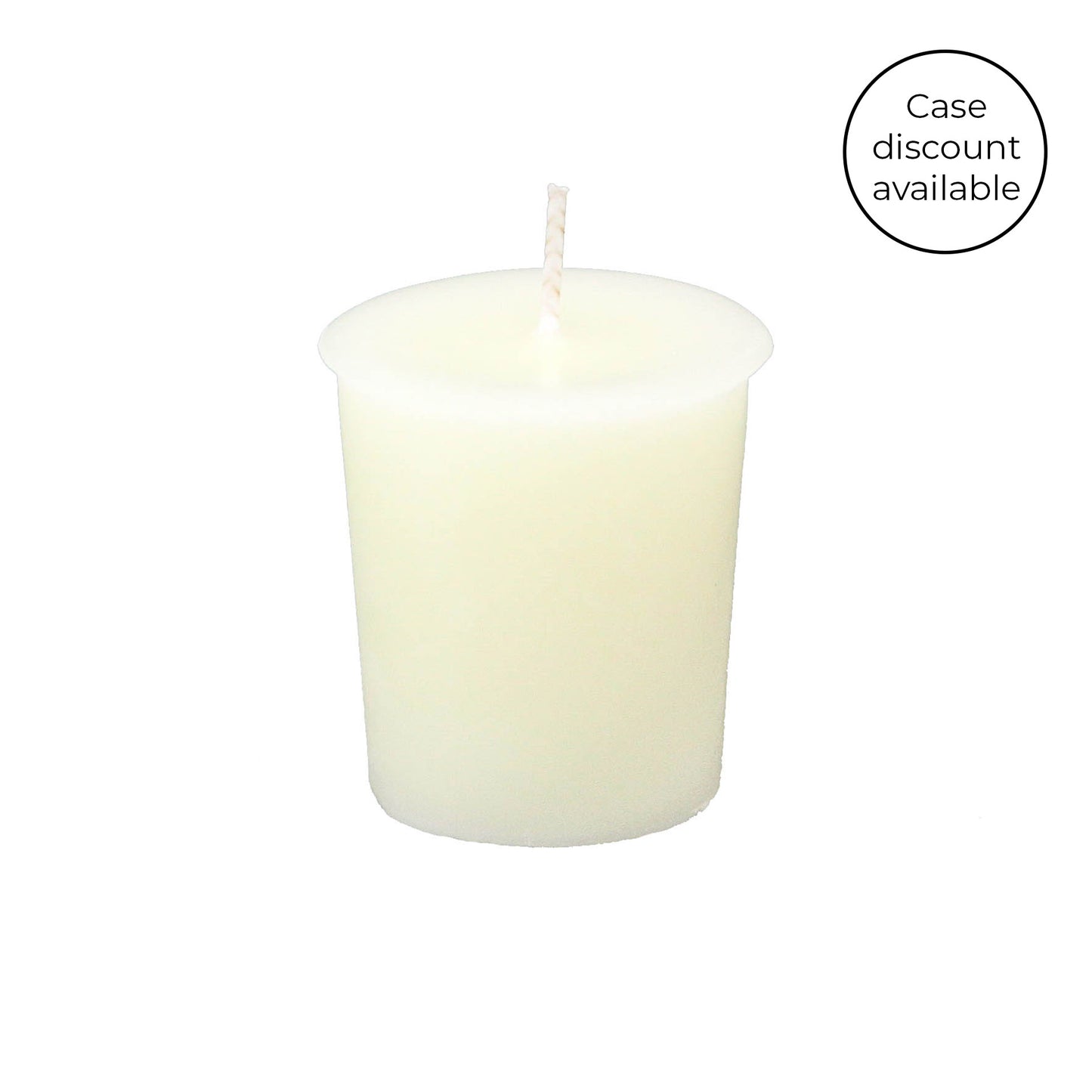 Pearl Beeswax Votive Candle