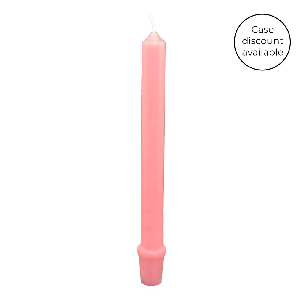 Pink Beeswax Advent Candle