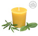 Rosemary Mint Beeswax Votive Candle