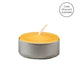 Natural Beeswax Tealight Candle - Aluminum Cup