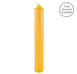 6 Inch Natural Beeswax Tube Candle