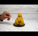 Natural Beeswax Laughing Buddha Candle