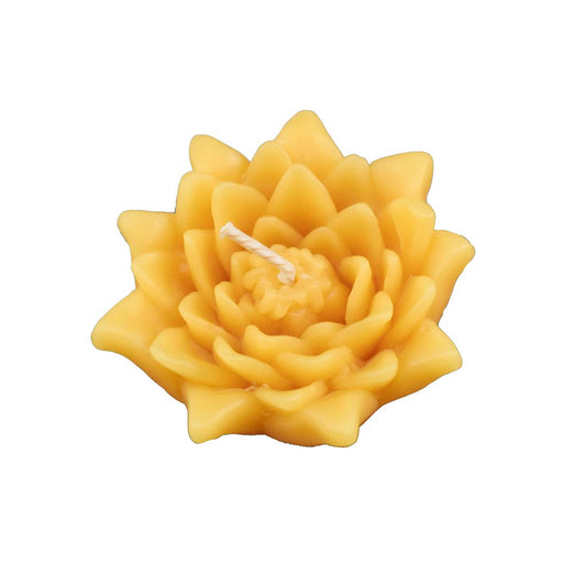 Beeswax Floating Lotus Candle (9 Colors)